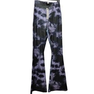 Topshop Tie-Dye Flared Leggings Size 0 New